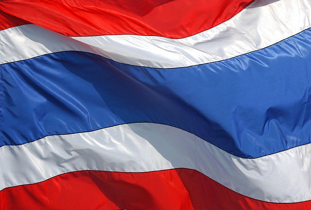 The flag of Thailand (Photo credit: Flickr)