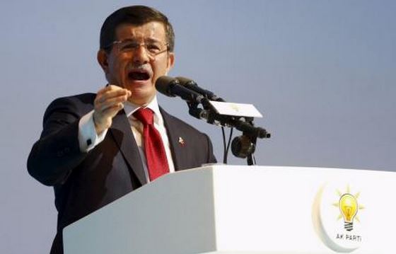رئيس الوزراء التركي أحمد داود أوغلو 