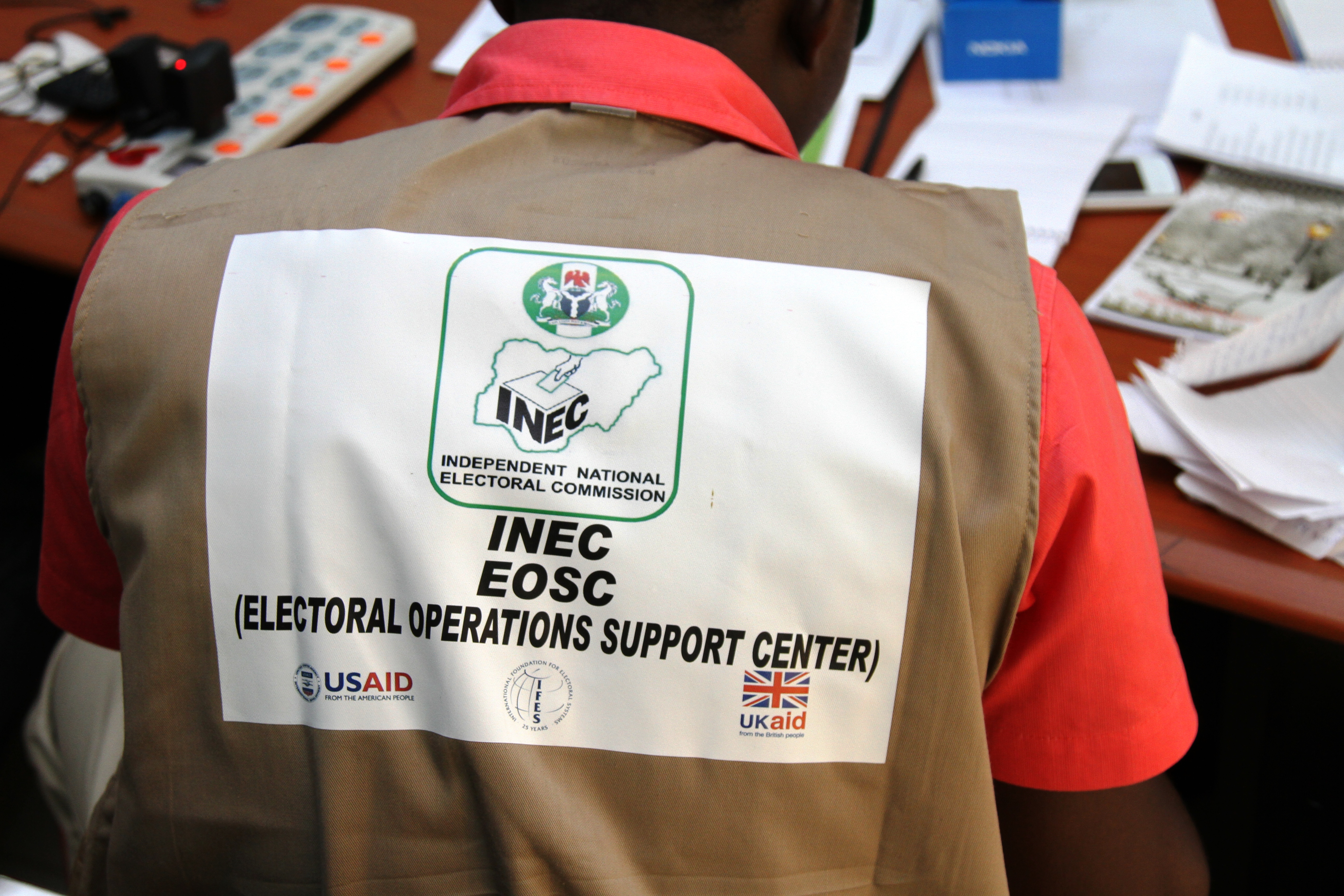Staff of Independent National Electoral Commission (INEC) (photo credit: GPA Photo Archive/flickr)