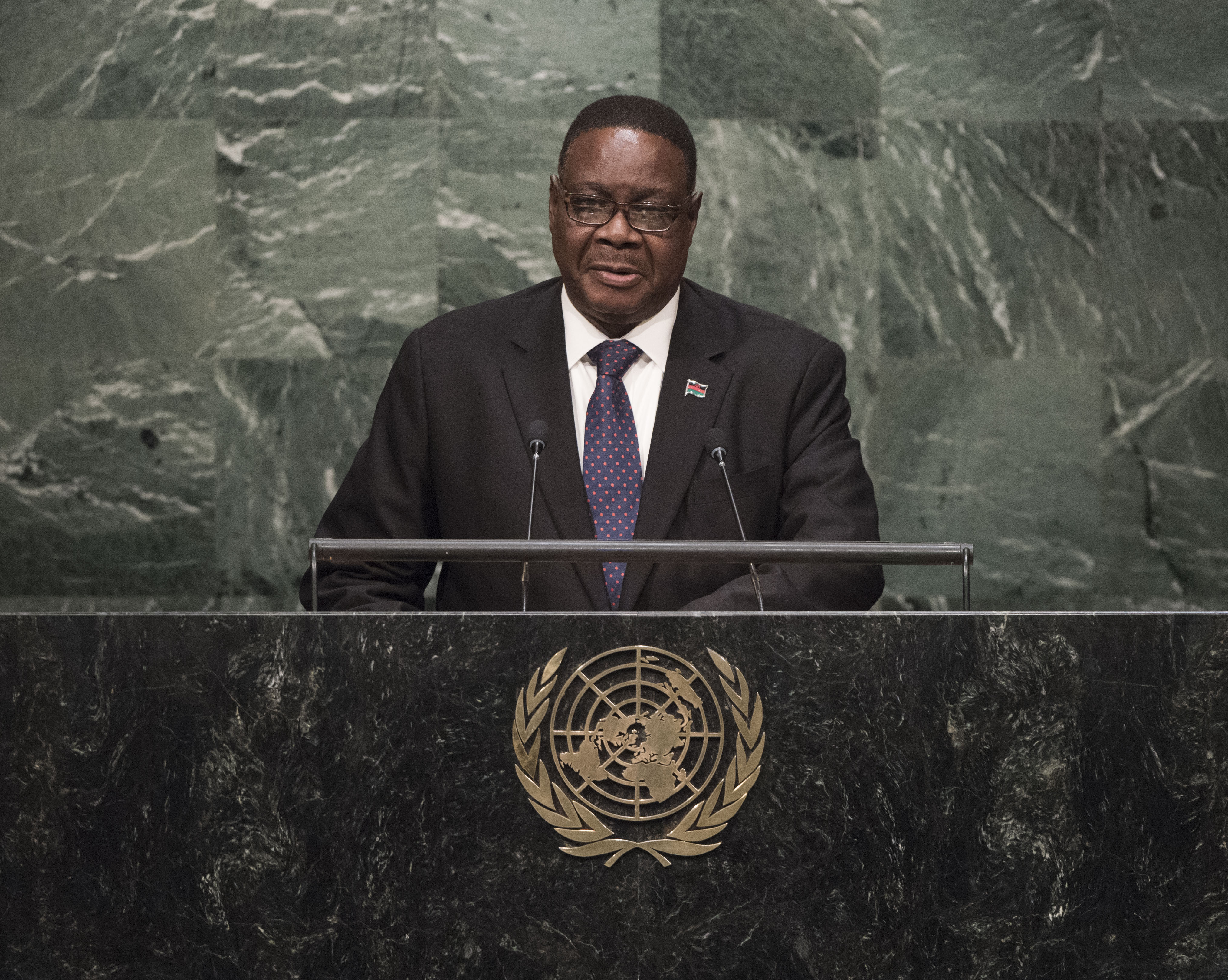Arthur Peter Mutharika, President of the Republic of Malawi (photo credit: United Nations Photo/flickr)