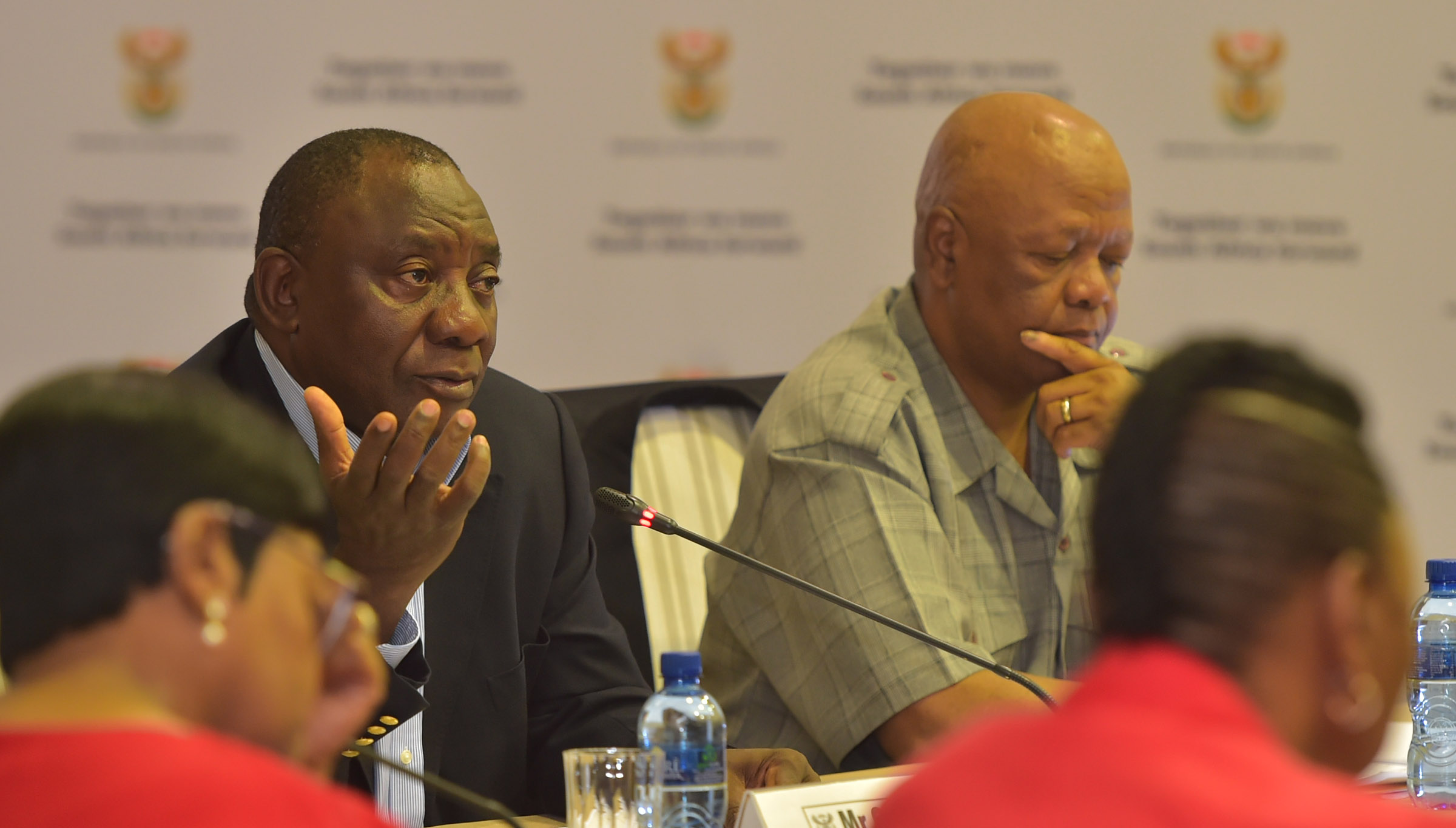 South African President Cyril Ramaphosa (photo credit: GovernmentZA/flickr)