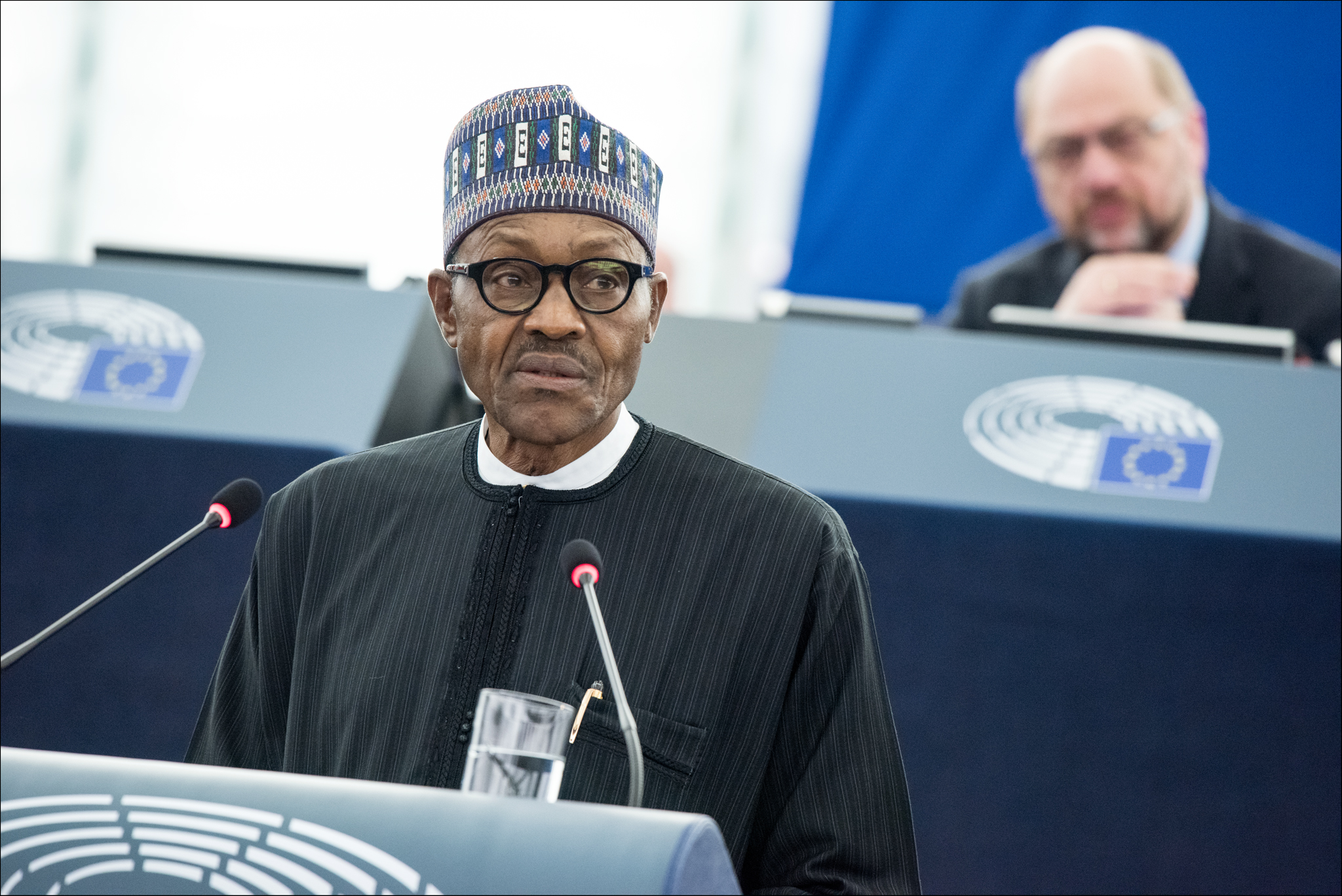 President Muhammadu Buhari of Nigeria (photo credit: European Parliament/flickr)