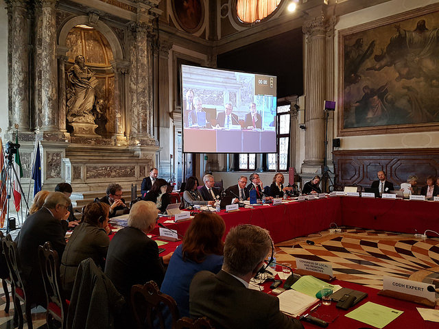Venice Commission during plenary session