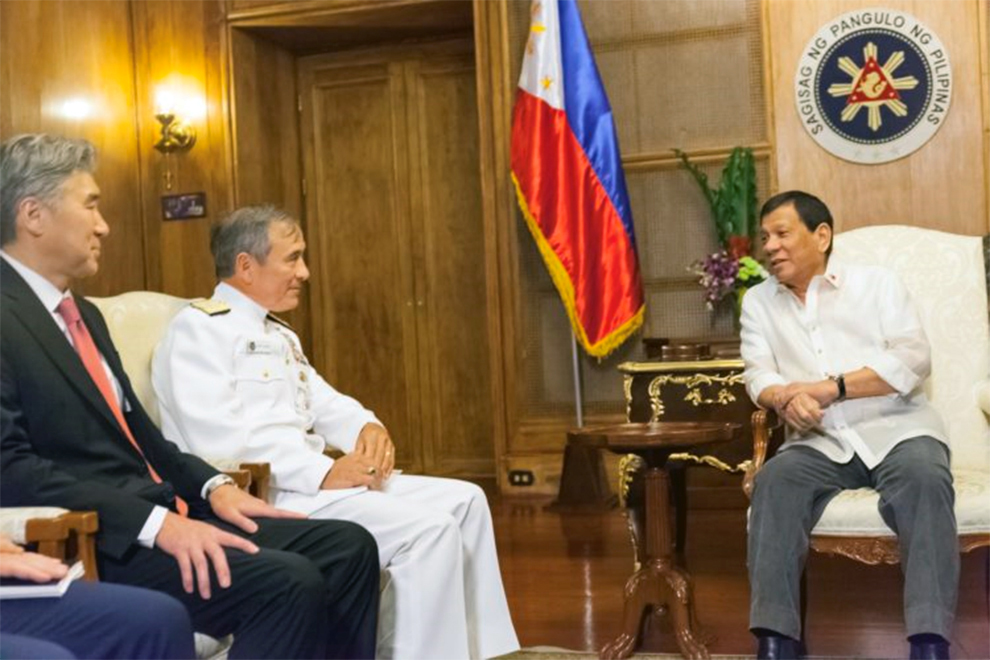 Philippines President Rodrigo Duterte (photo credit: U.S. Indo-Pacific Command/flickr)