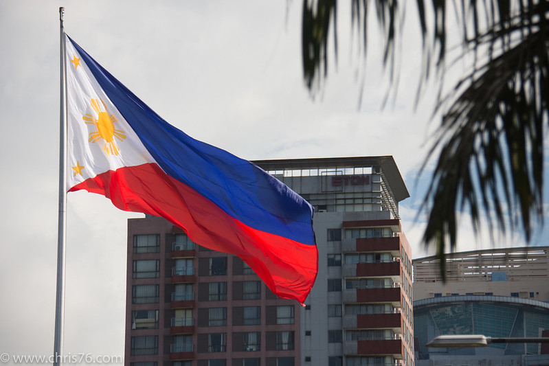 Flag of the Philippines (photo credit: Chris Parker via flickr)