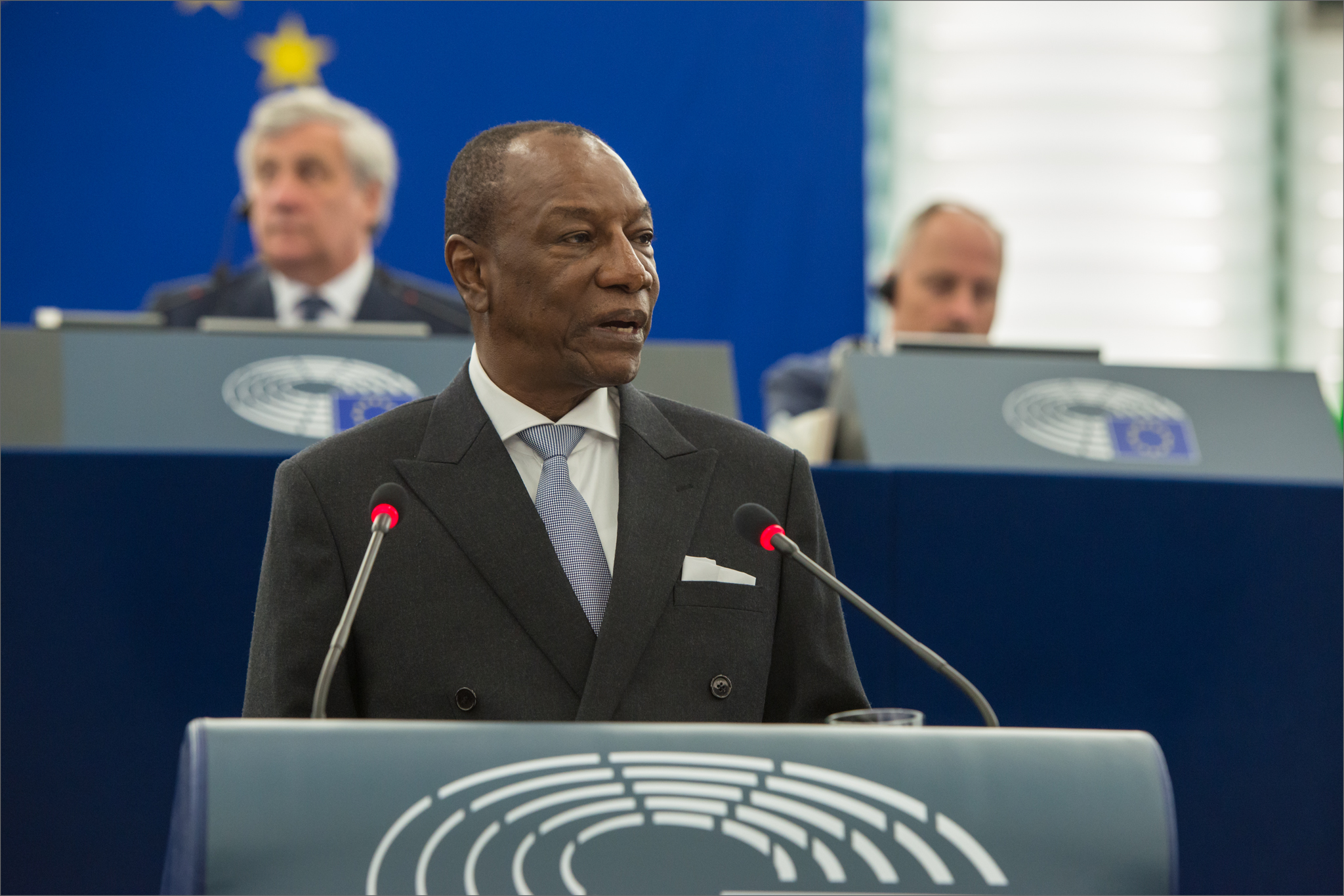 Guinea President Alpha Condé (photo credit: European Parliament/flickr)