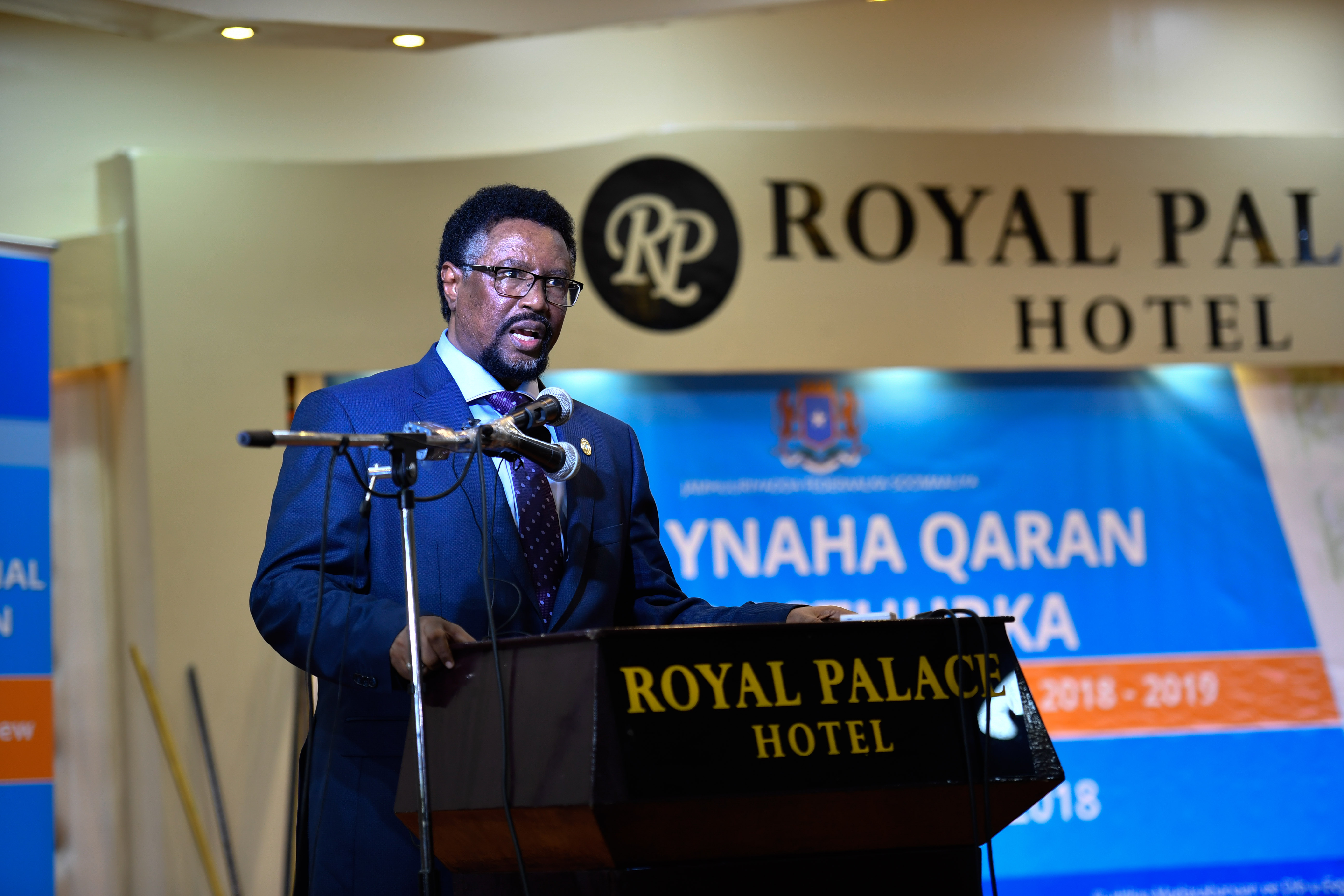 Speaker of the Lower House of Somalia, Mohamed Mursal Abdirahman (photo credit: AMISOM Public Information/flickr)