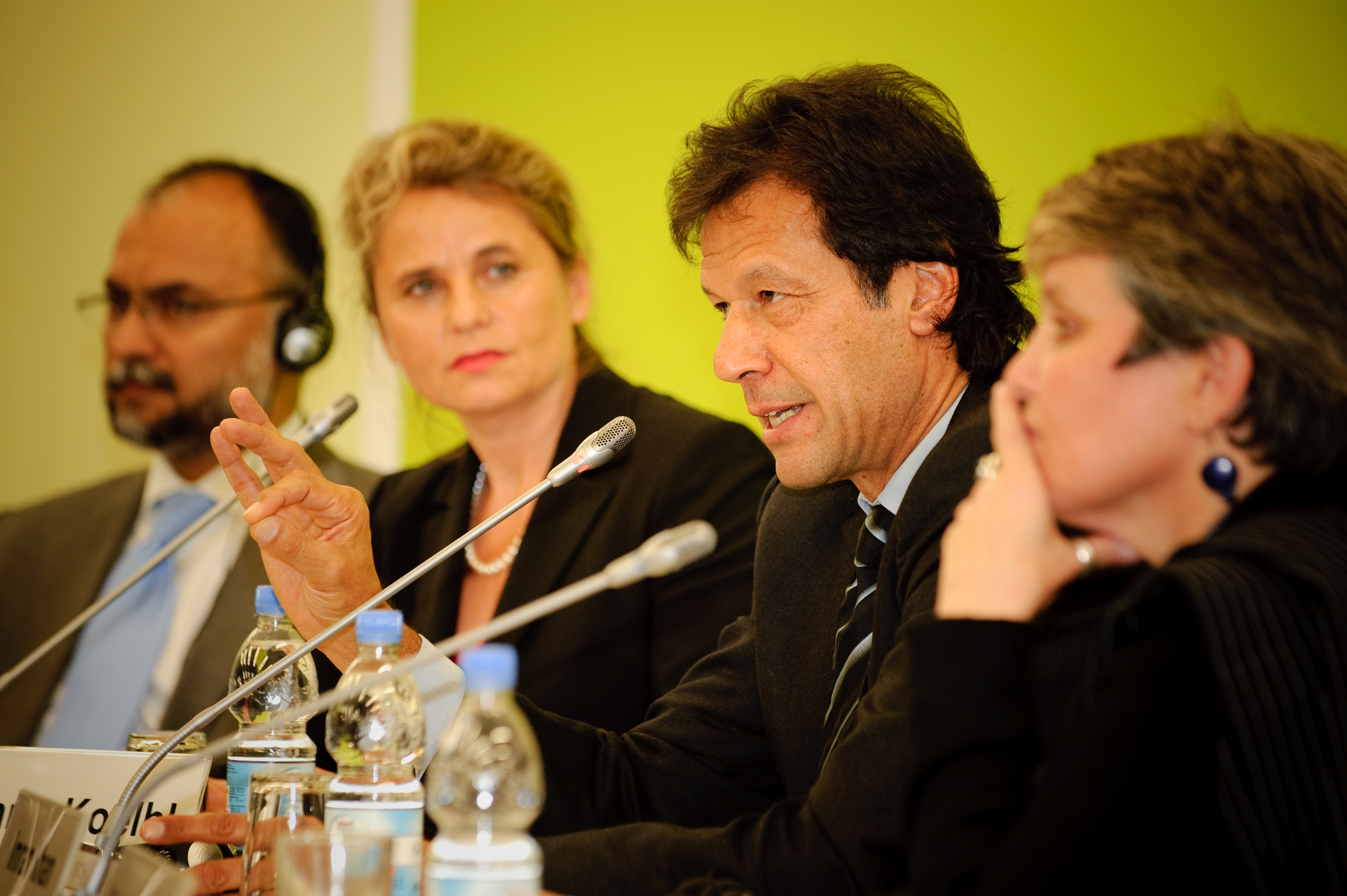 Pakistani Prime Minister Imran Khan (photo credit: Heinrich-Böll-Stiftung/flickr)