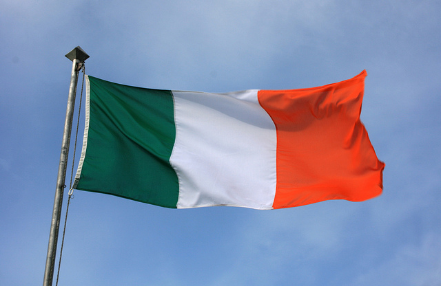 The flag of Ireland (Photo credit: Flickr)