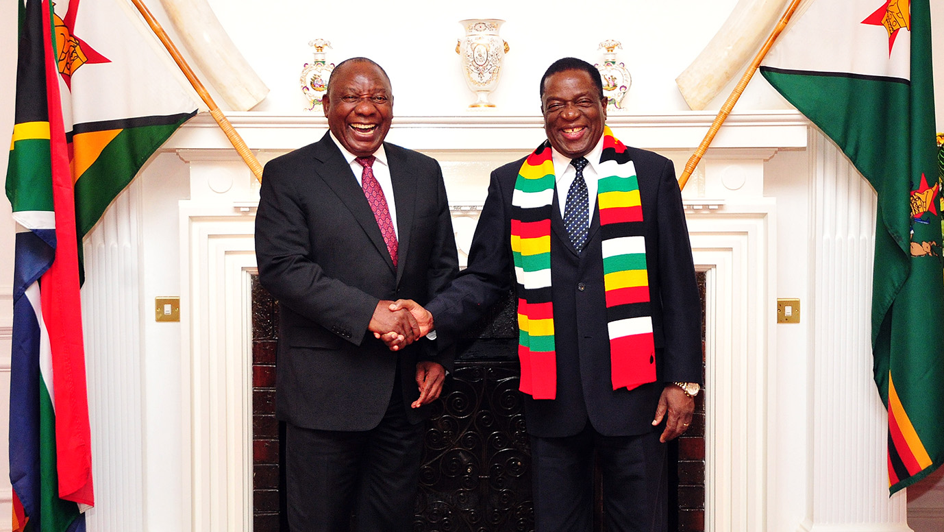 President Emmerson Mnangagwa of Zimbabwe (photo credit: GovernmentZA/flickr)