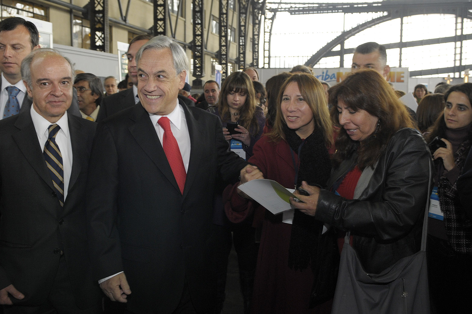 Sebastian Pinera, President of Chile (photo credit: tu Foto con el Presidente/flickr)