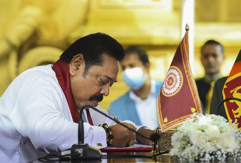 Sri Lanka's Prime Minister Mahinda Rajapaksa (photo credit: Ishara S. Kodikara / AFP)