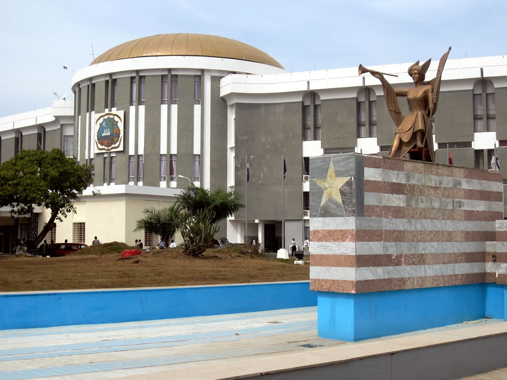 Capitol Building in Monrovia, Liberia (photo credit: David Stanley/flickr)