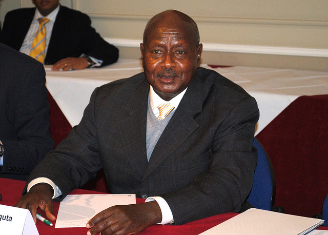 Yoweri Museveni, the President of Uganda (Photo credit: Flickr)