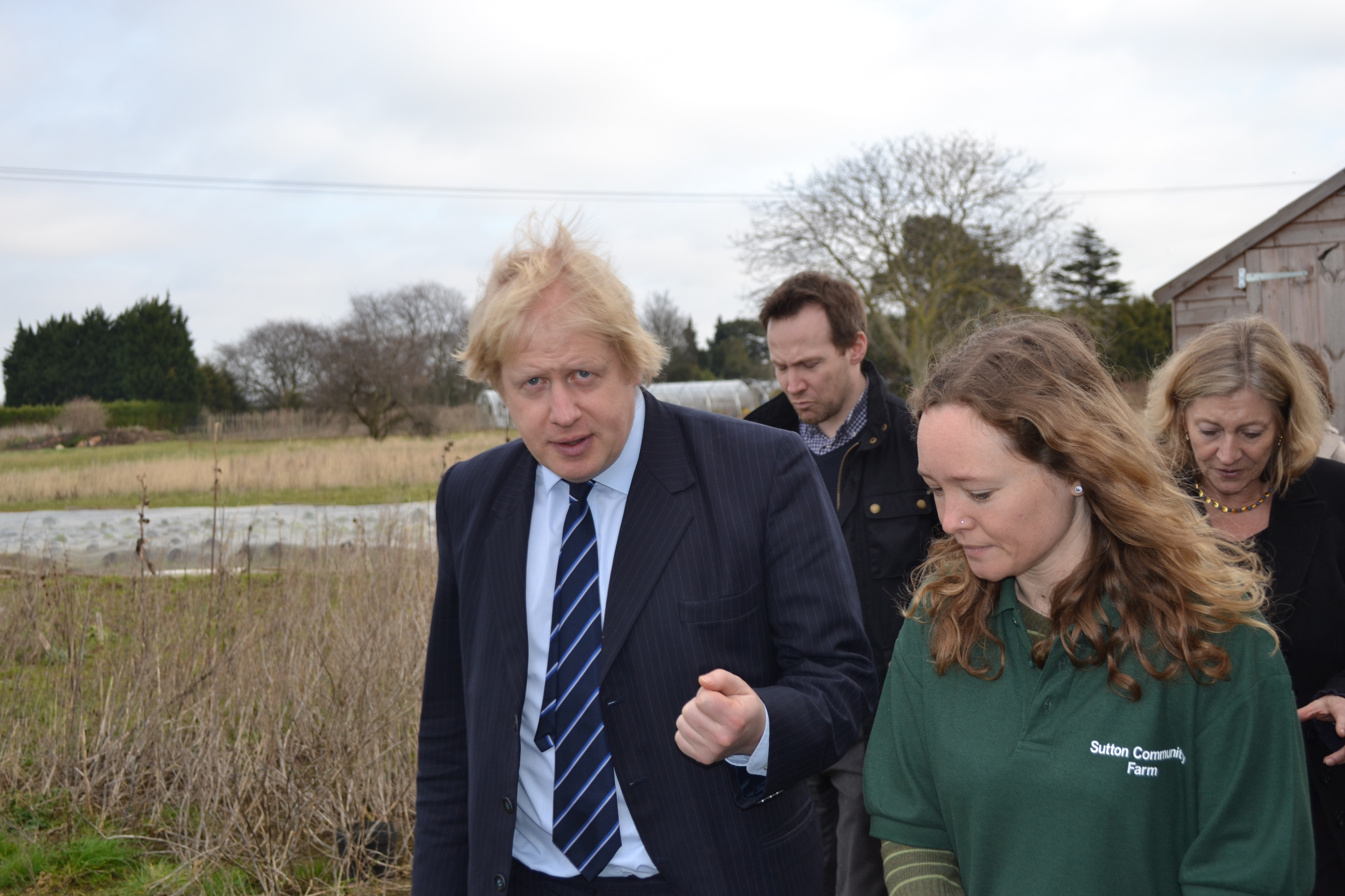 British Prime Minister Boris Johnson (photo credit: Surrey County Council News/flickr)