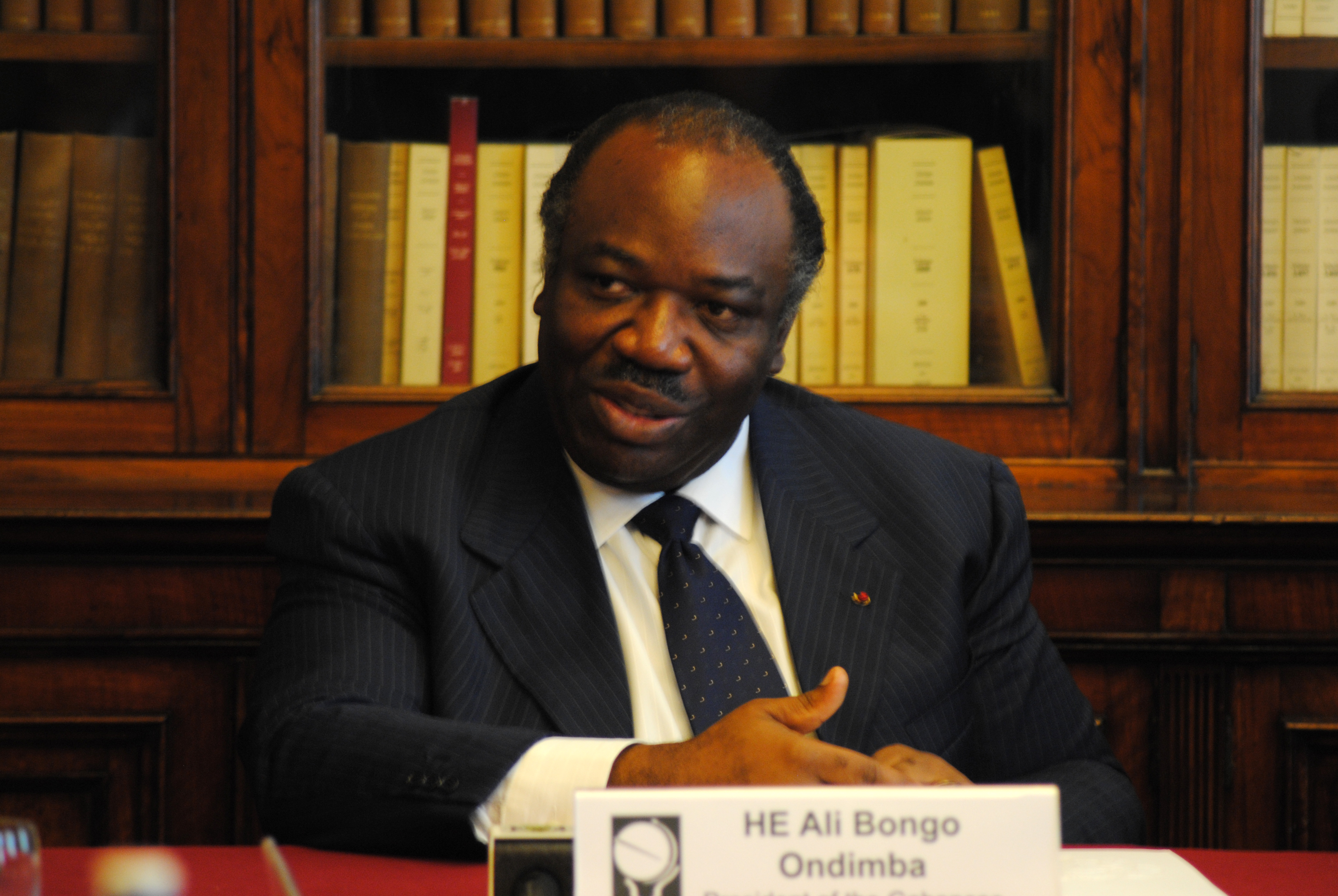 President Ali Bongo (photo credit: Chatham House/flickr)