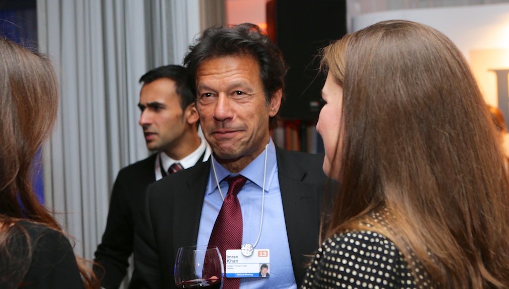 Prime Minister Imran Khan of Pakistan (photo credit: Financial Times/flickr)