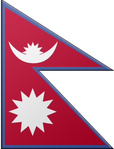 The flag of Nepal (Photo credit: Flickr)