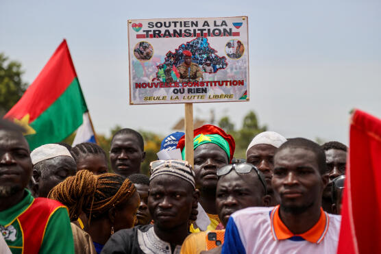 Rally in Burkina Faso in September 2023 (photo credit: Yempabou Ouoba)