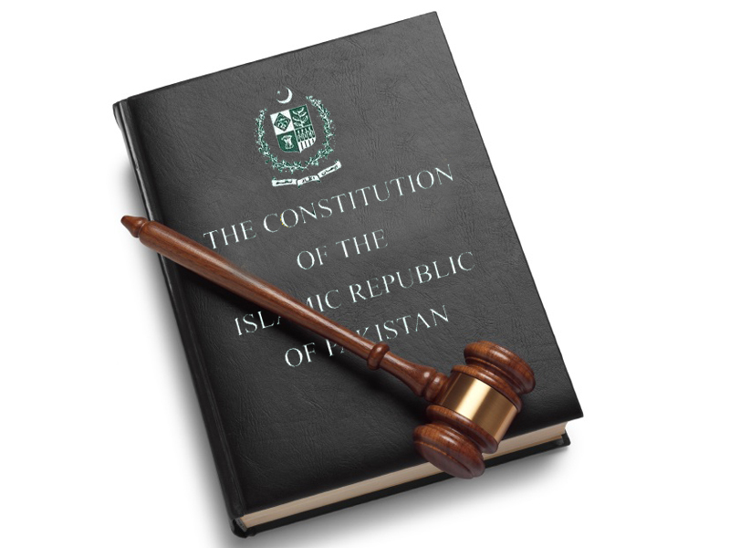 Constitution of Pakistan (photo credit: Tribune)