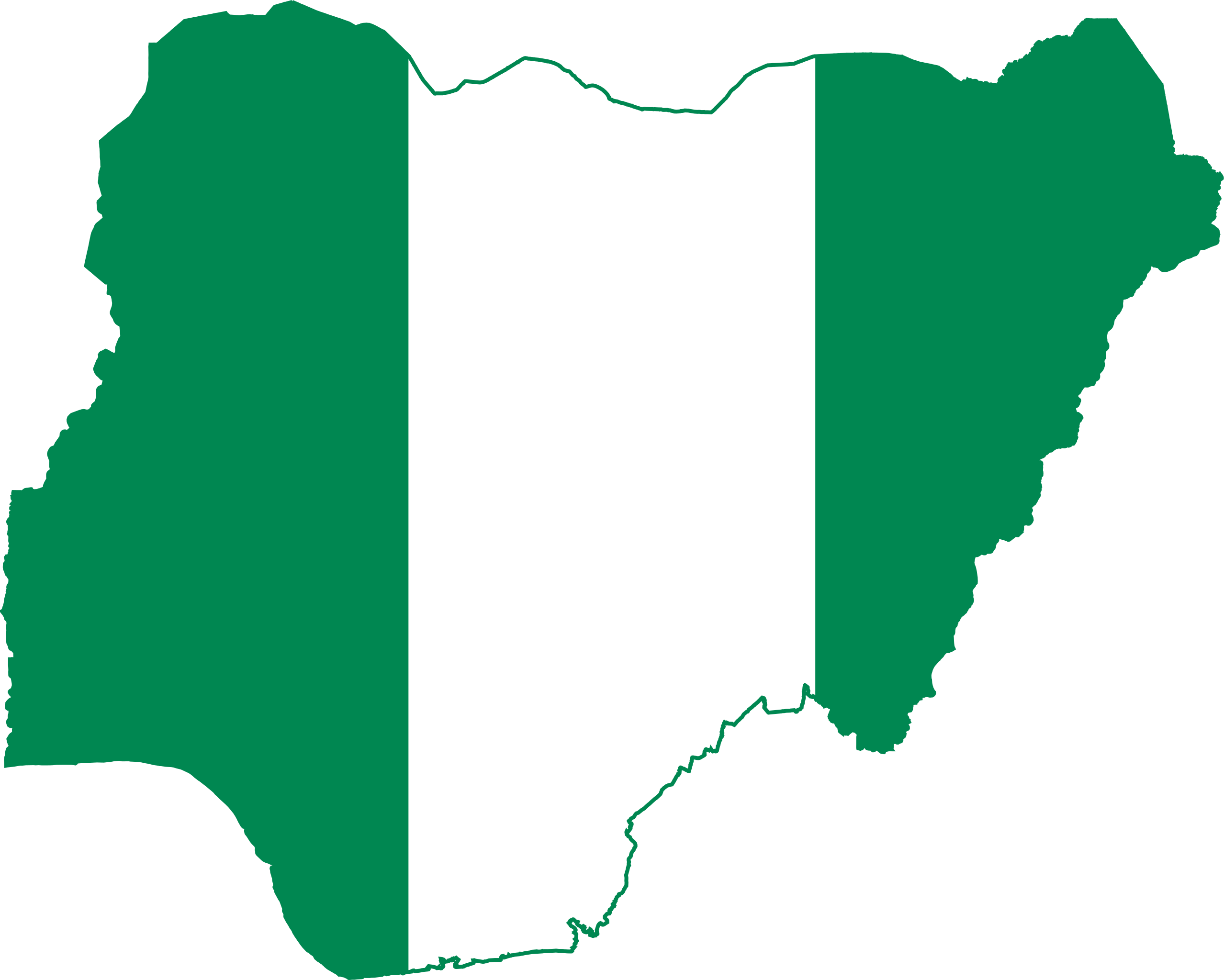 Flag of Nigeria (photo credit: Global Panorama/Flickr)