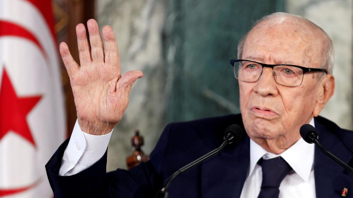 Tunisian President Beji Caid Essebsi (photo credit: Reuters)