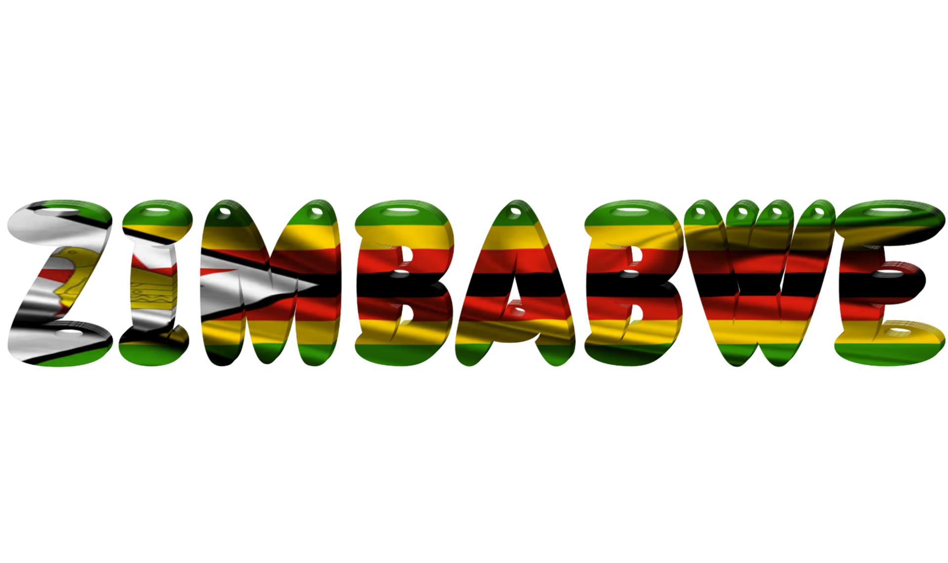 Illustration of Zimbabwean Flag (photo credit: Syafrani Jambe/Pizabay)