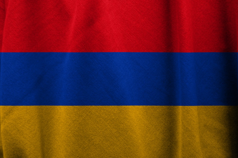 Flag of Armenia (photo credit: The Digital Artist via pixabay)