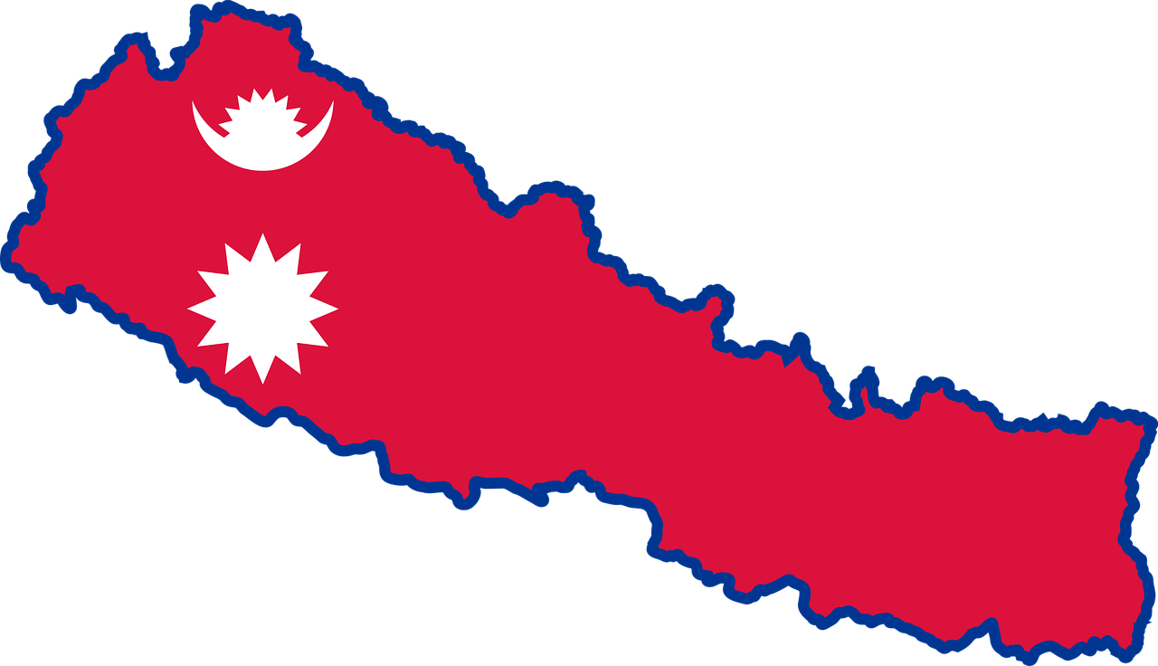 Flag of Nepal (photo credit: pixabay)