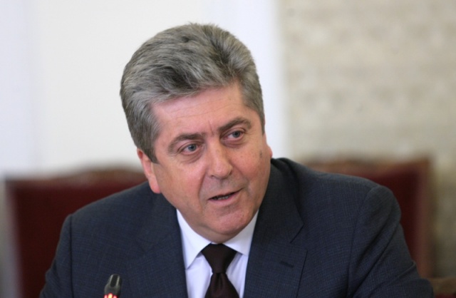Ex-president of Bulgaria Georgi Parvanov (photo credit: BGNES)