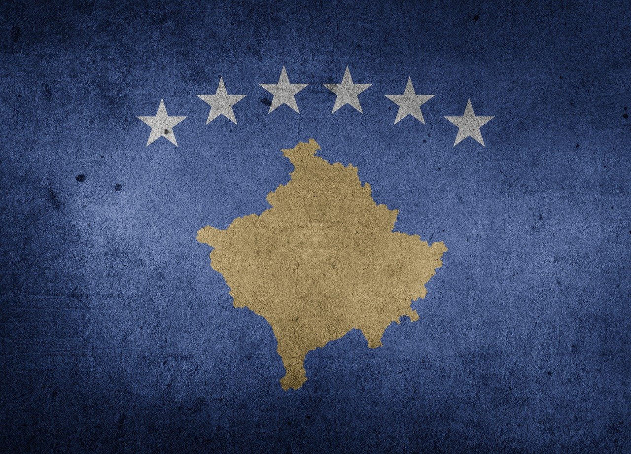 Flag of Kosovo (photo credit: Chickenonline via pixabay) Flag of Kosovo (photo credit: Chickenonline via pixabay)