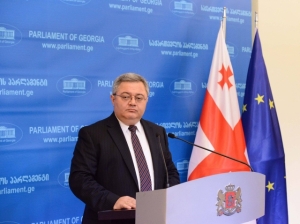David Usupashvili, Georgia’s Parliament Speaker (Photo credit: Georgia Today)
