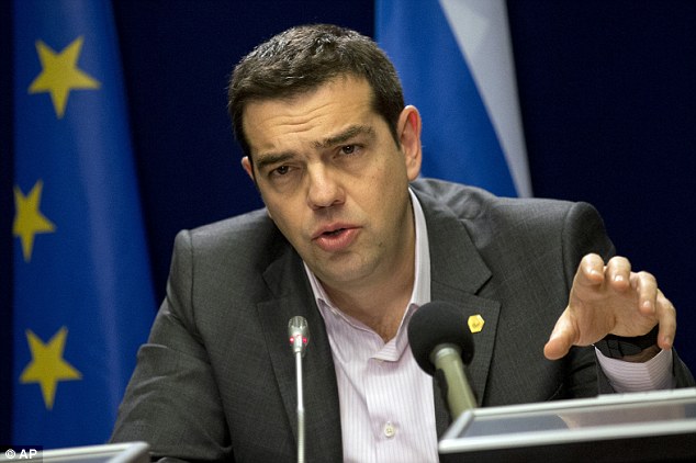 Greece Prime Minister Alexis Tsipiras (photo credit: AP)