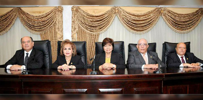 The Constitutional Chamber of the Supreme Court of Honduras (photo credit: El Heraldo)