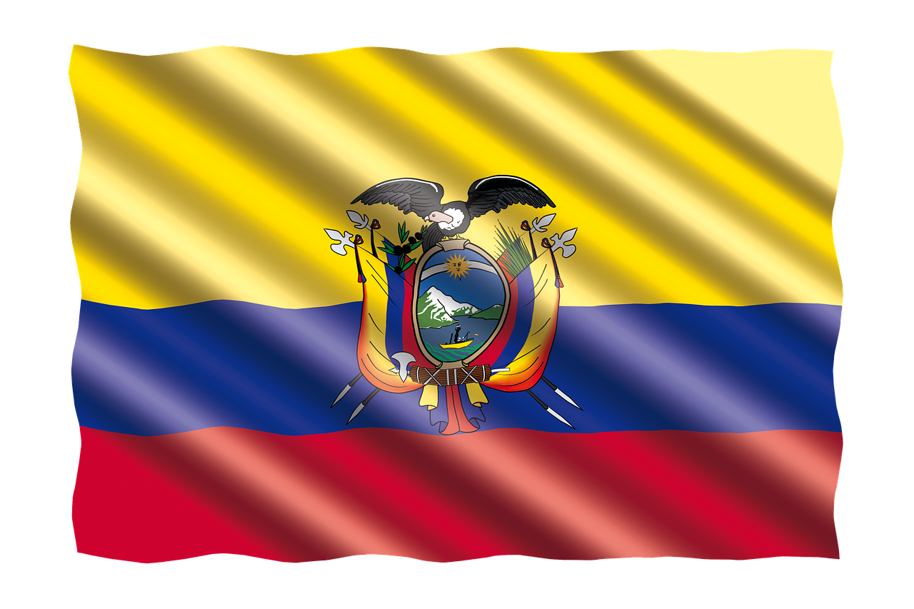 Flag of Ecuador (photo credit: jorono via pixabay)