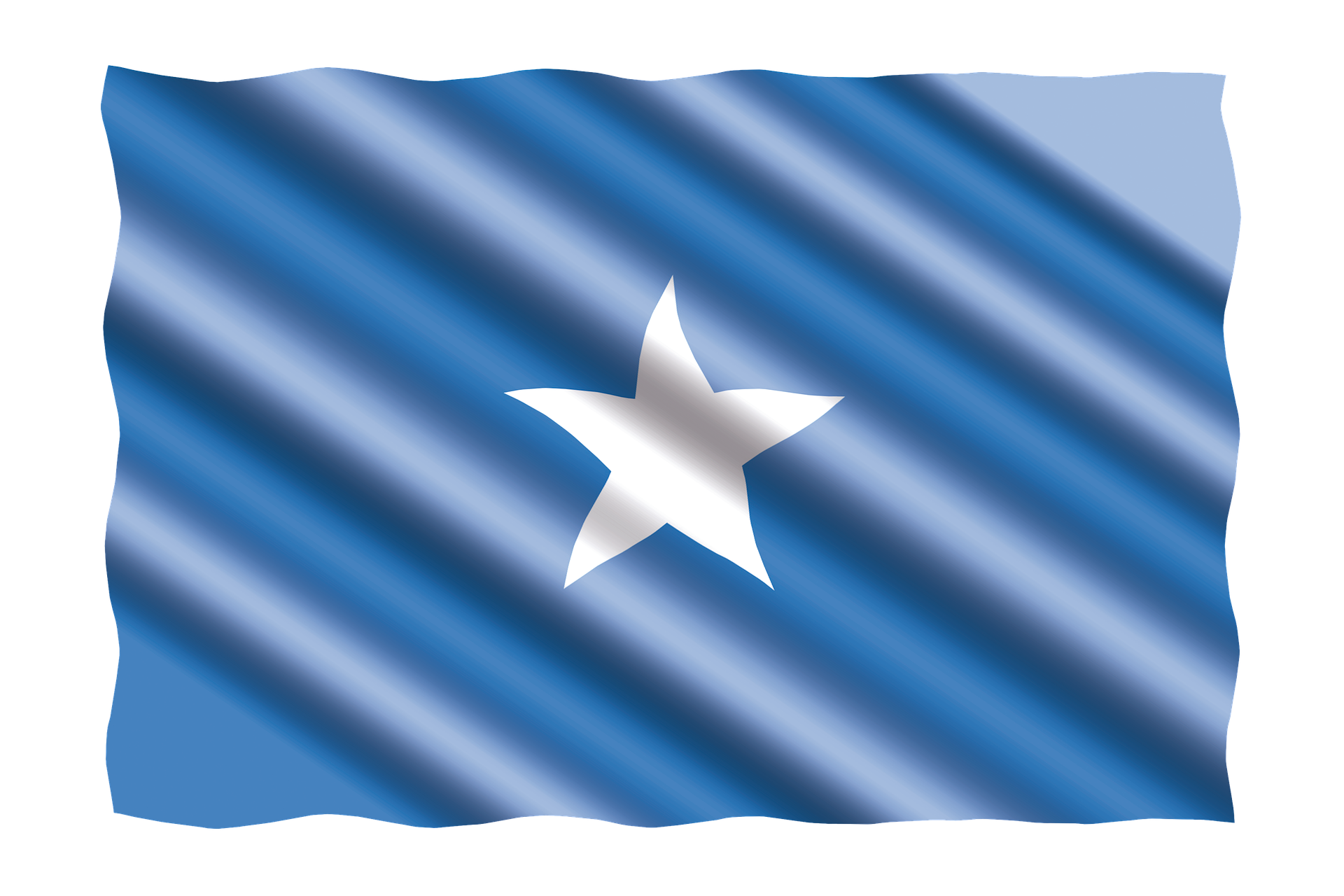 Flag of Somalia (photo credit: pixabay)