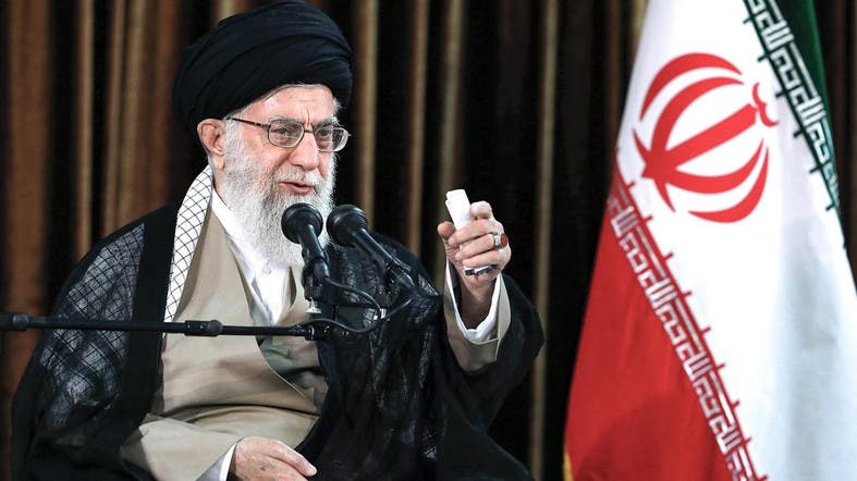Supreme Leader of Iran, Ayatollah Ali Khamenei (photo credit: AFP)