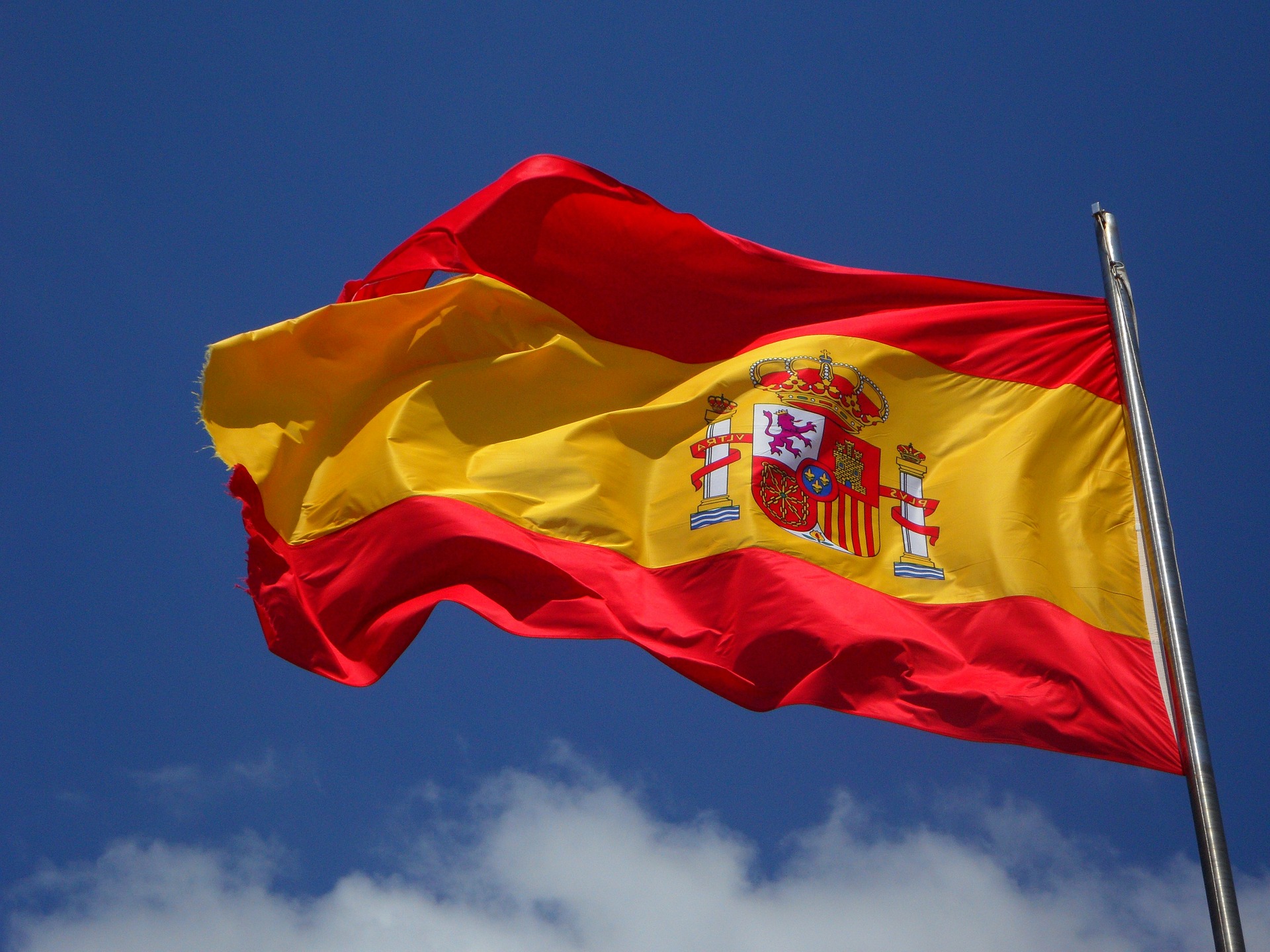The flag of Spain (Photo credit: Flickr)