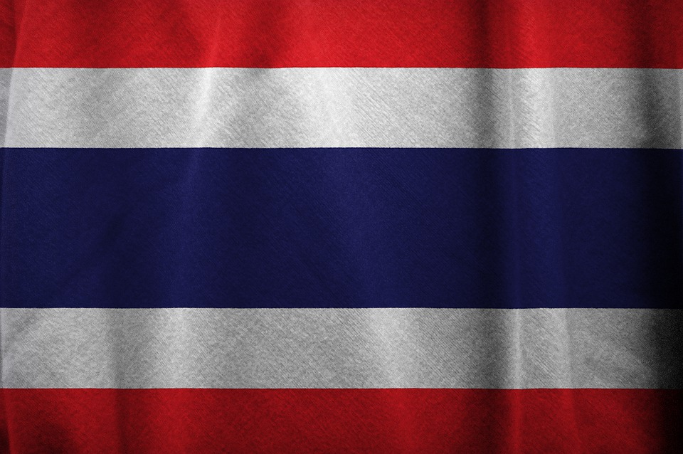 Flag of Thailand (photo credit: TheDigitalArtist via pixabay)