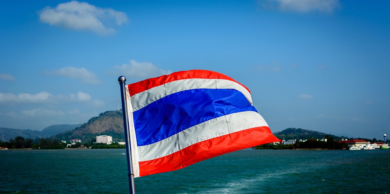 Flag of Thailand (photo credit: confused_me via pixabay)