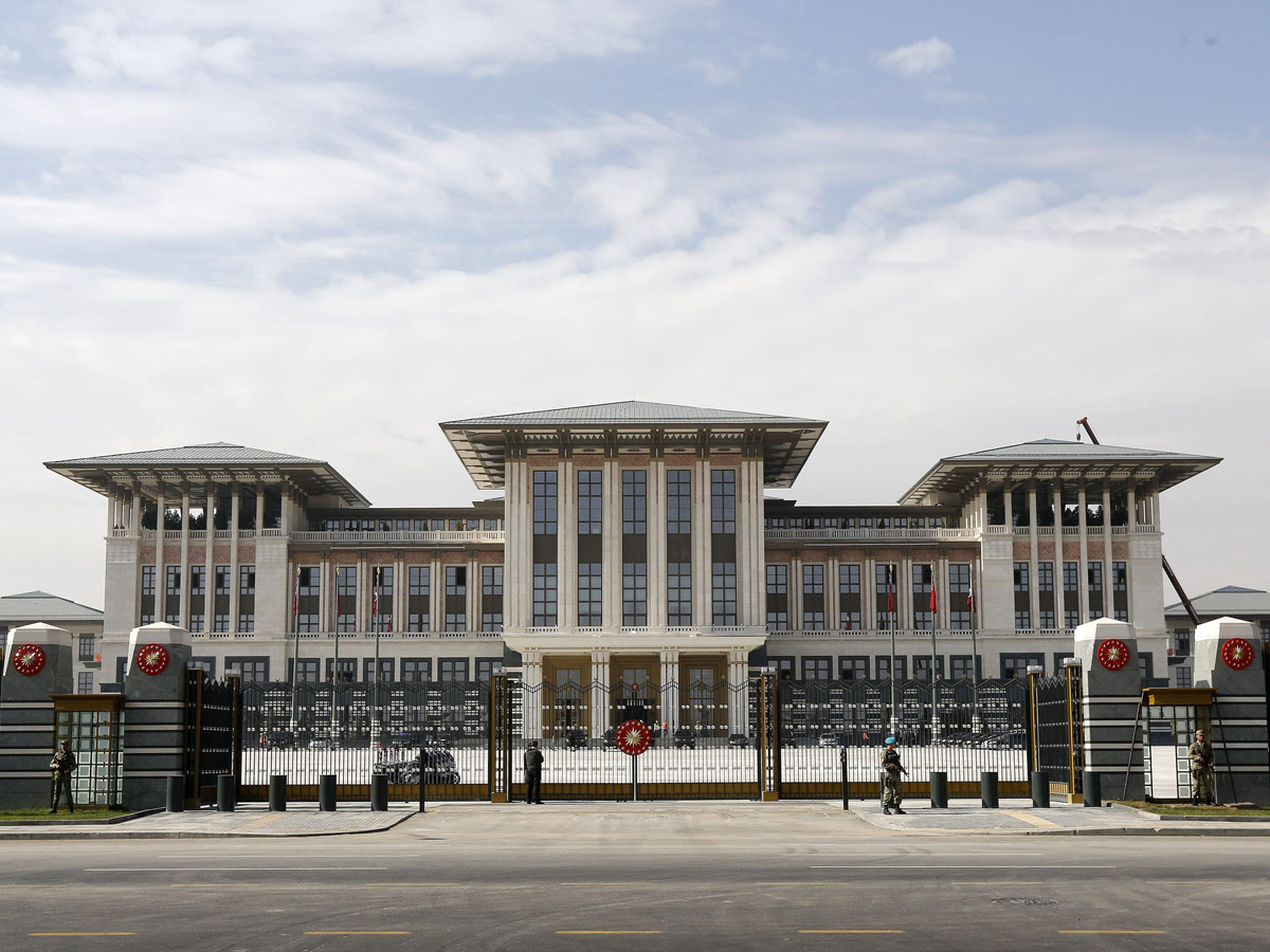 Turkey Presidential Palace (photo credit: Trend News Agency