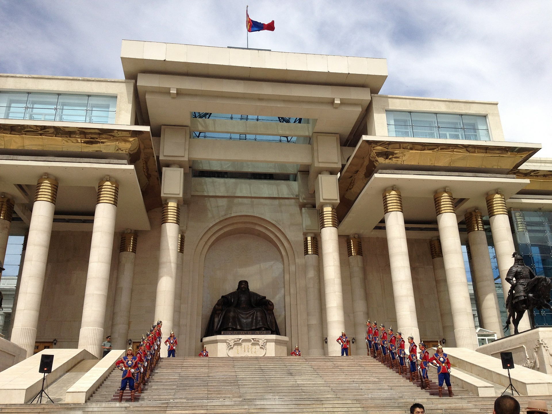 The building of the parliament of Mongolia (Photo credit: Pixabay)
