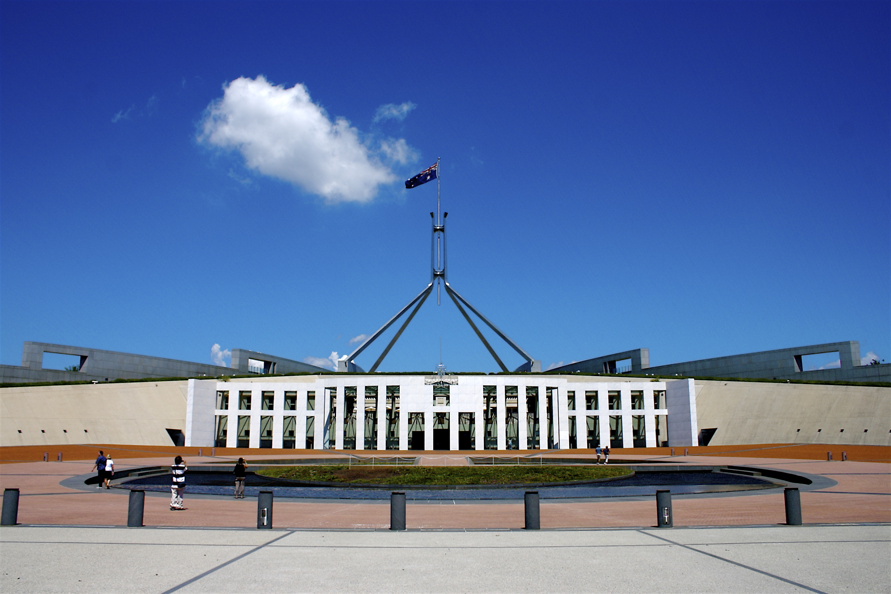 Parliament House, Canberra (photo credit: Leorex/flickr)