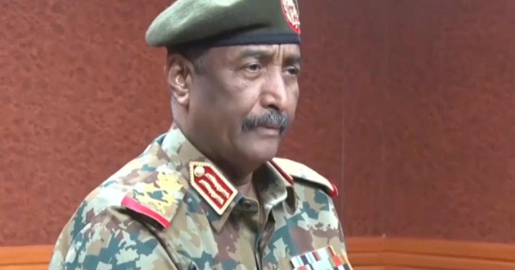 Sudan’s army chief General Abdel Fattah al-Burhan (photo credit: AfricaNews)