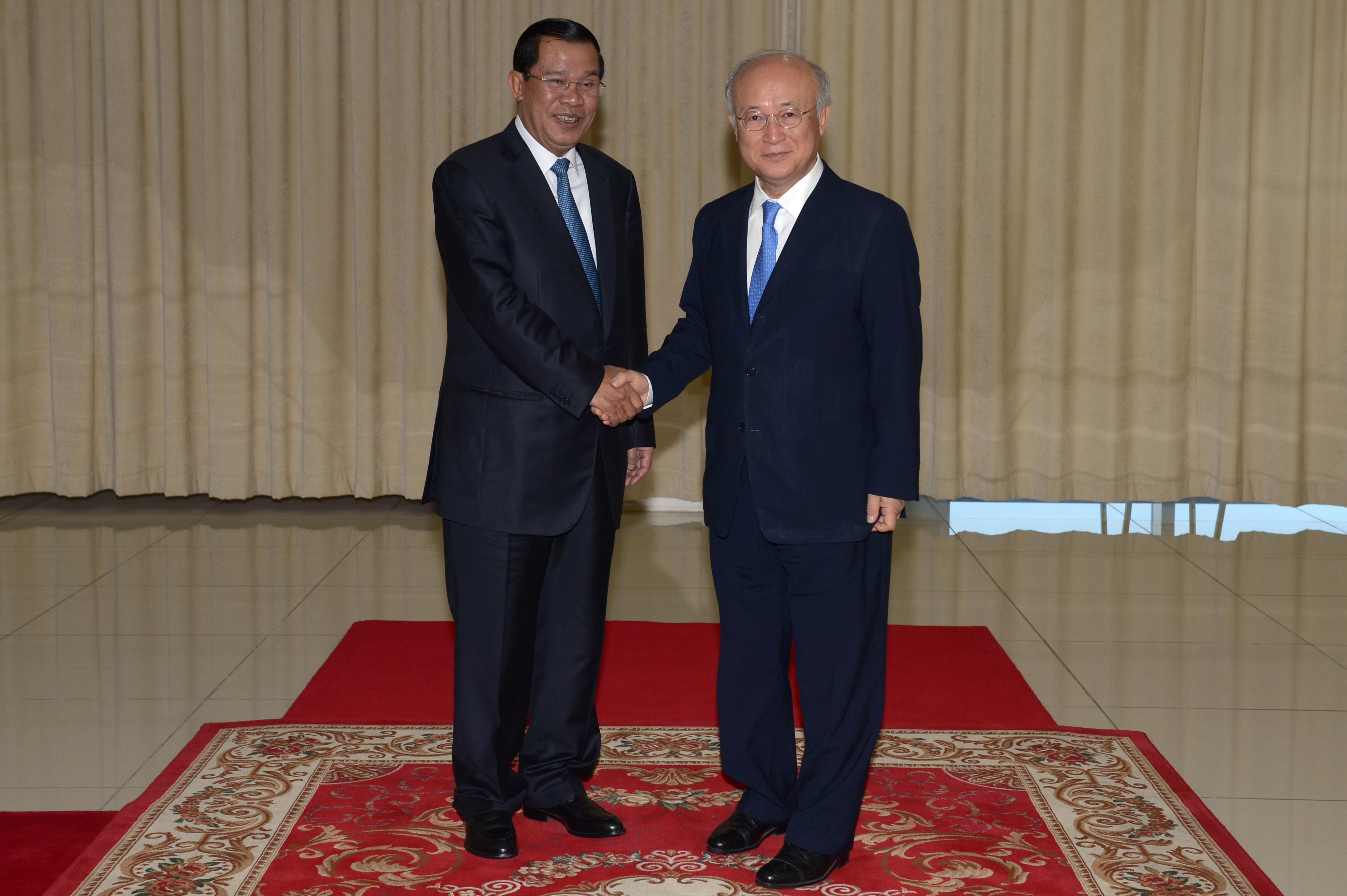 Prime Minister Hun Sen of Cambodia (photo credit: IAEA Imagebank/flickr)