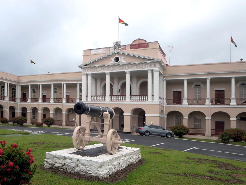 Parliament of Guyana (photo credit: David Stanley via flickr)