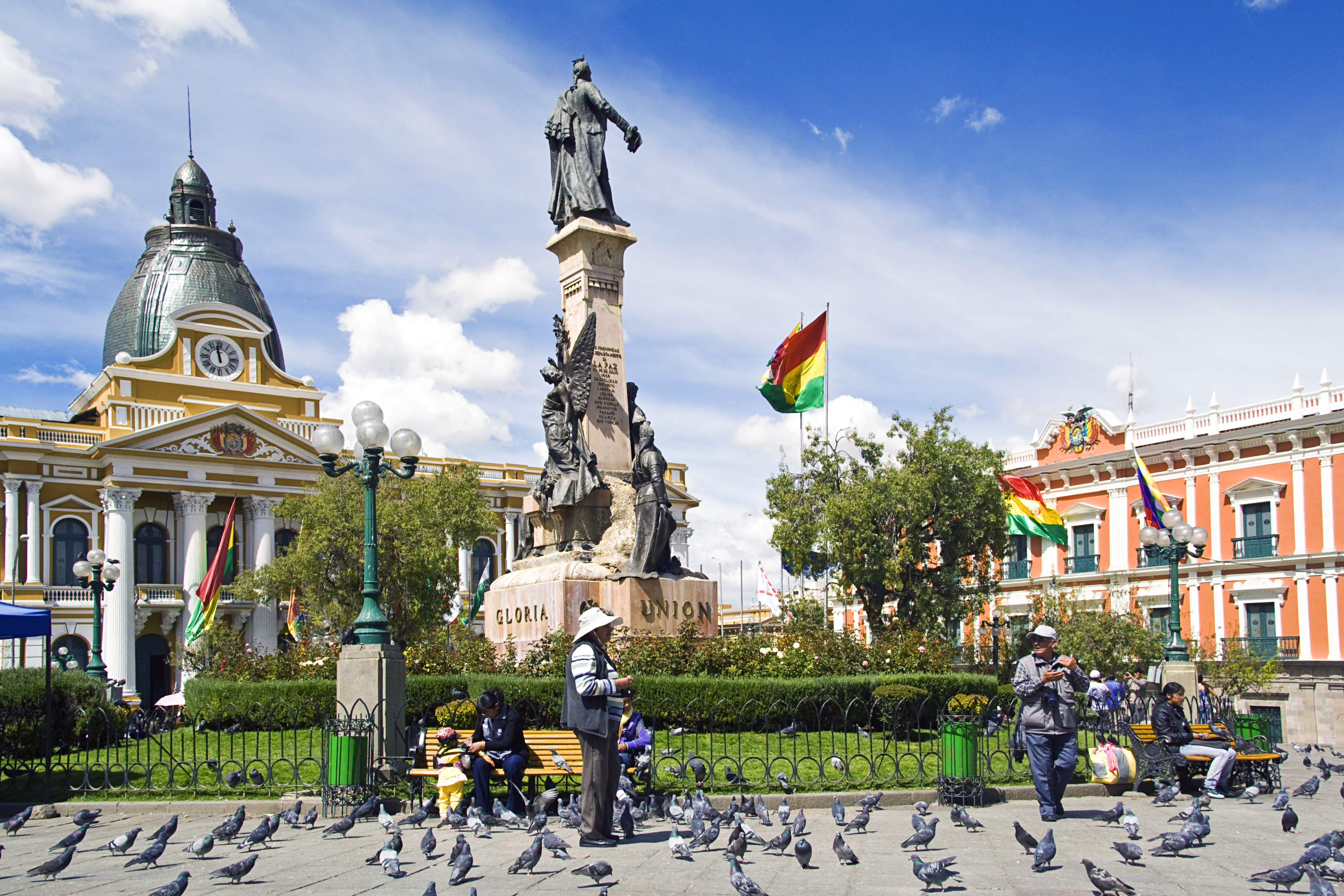 Plaza Murillo, La Paz, Bolivia (photo credit: Dimitry B./flickr)
