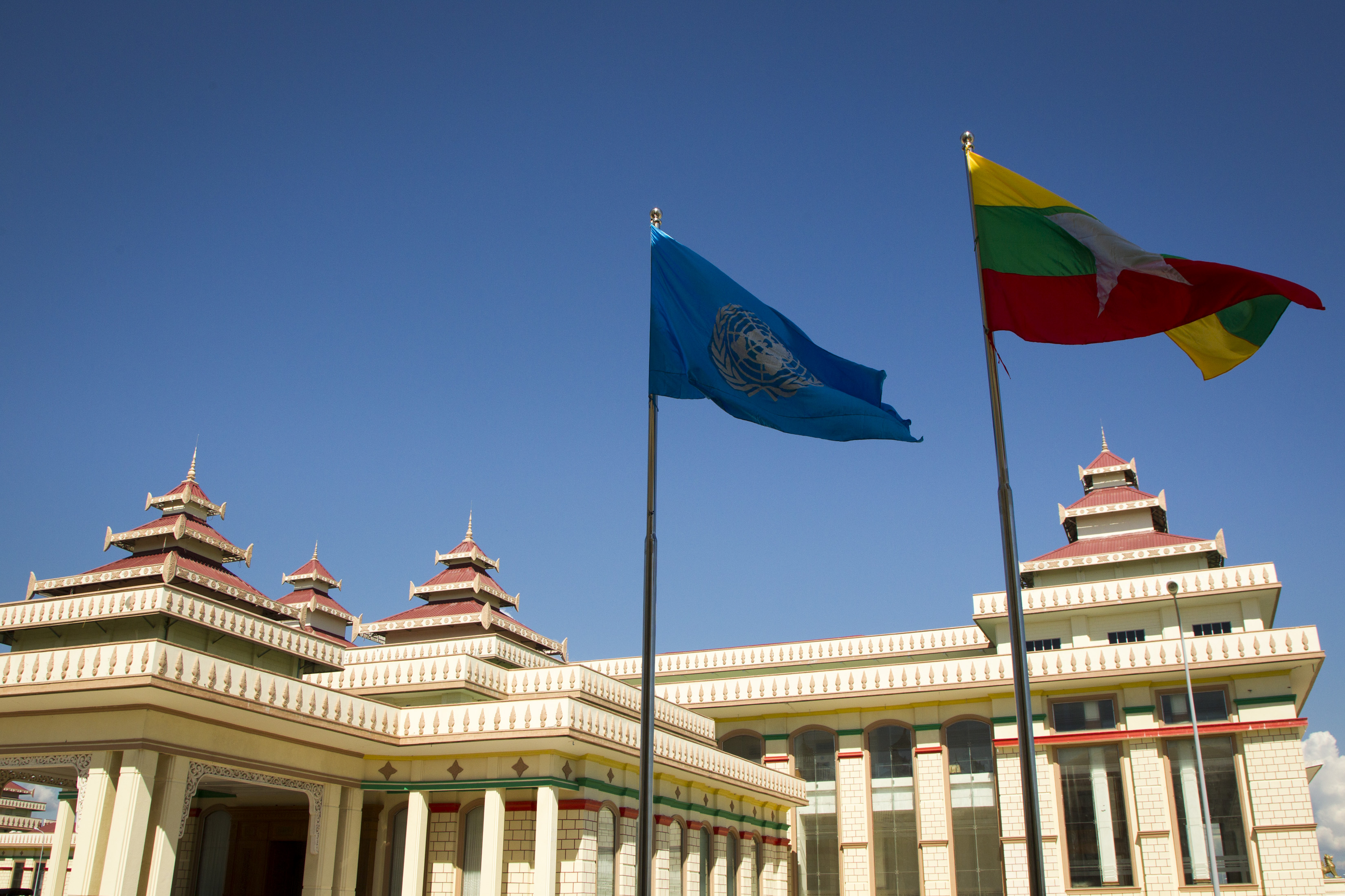 Parliament Building of Myanmar (photo credit: United Nations Photo/flickr)