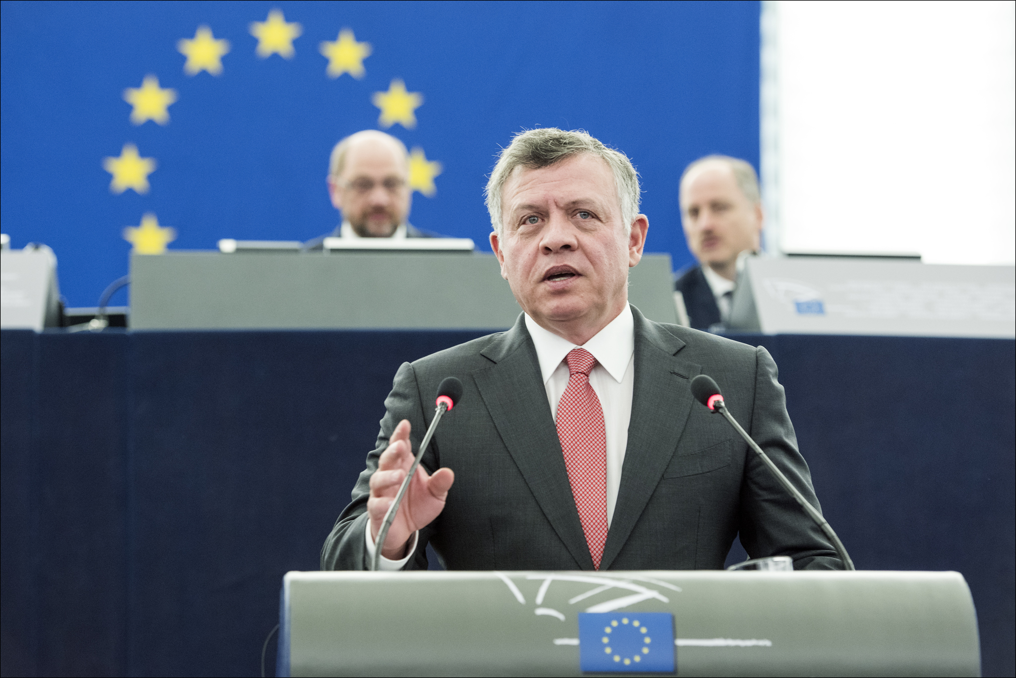 King Abdullah II of Jordan (photo credit: European Parliament/flickr)