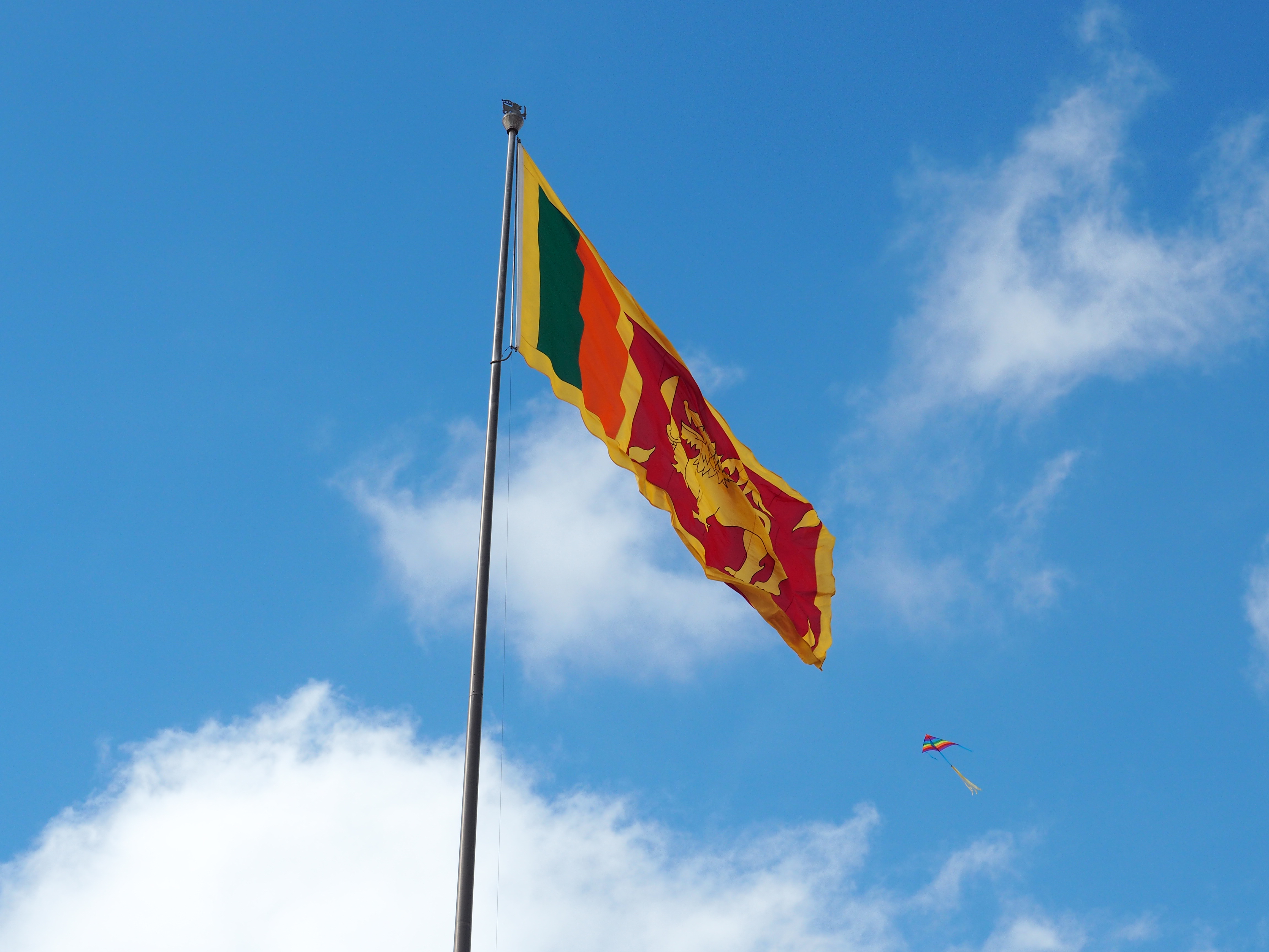 Flag of Sri Lanka (photo credit: Scott Edmunds/flickr)
